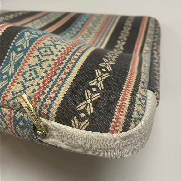 Kayond textured Patterned padded Laptop Sleeve / Holder preowned 2 pockets - Picture 7 of 8